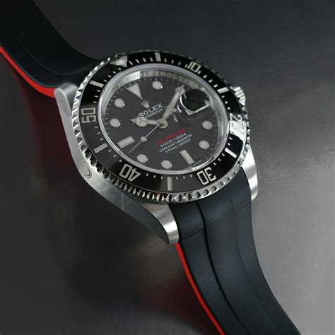 rubber straps for rolex watches|rolex rubber strap replacement.